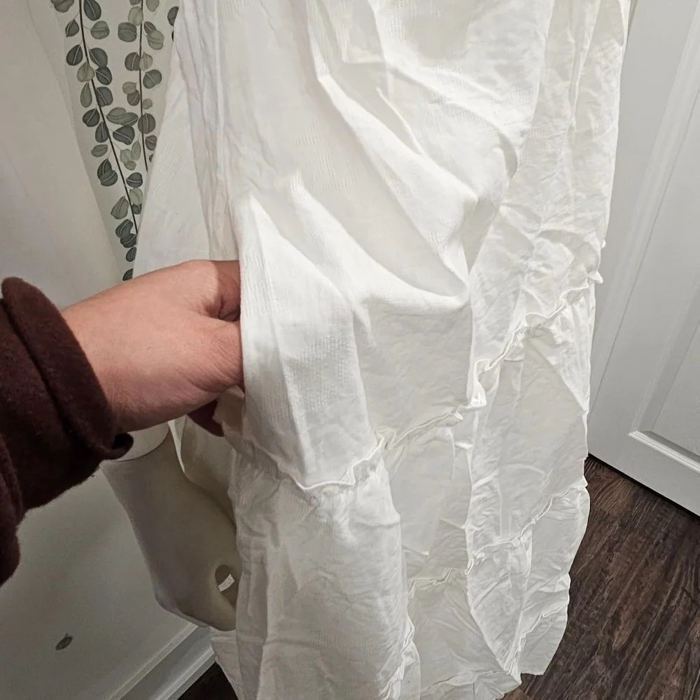 Show Me Your Mumu Odette Midi Dress White Sz M - Picture 6 of 11